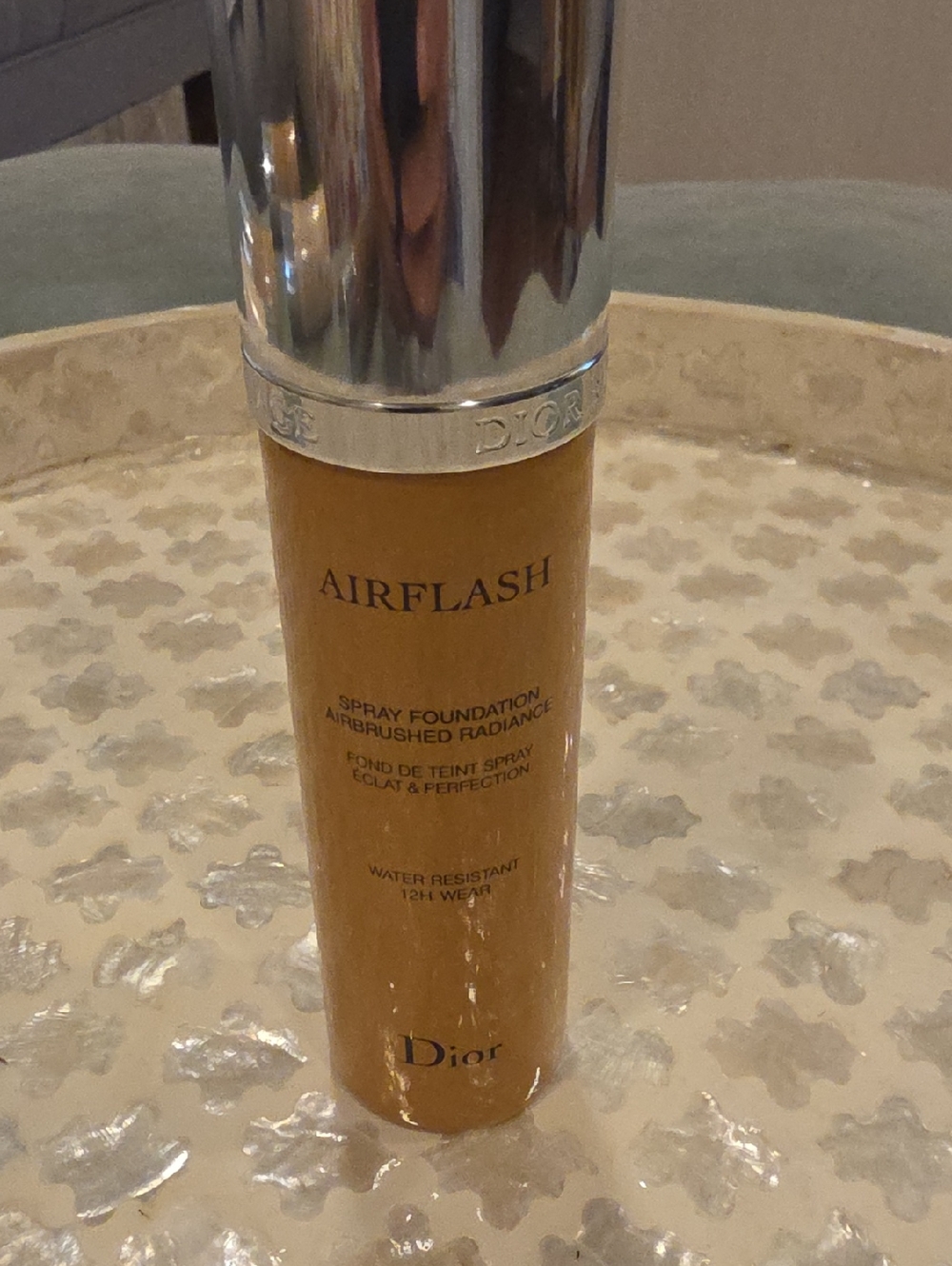 Dior Airflash Spray Foundation — Golden Beige Finish